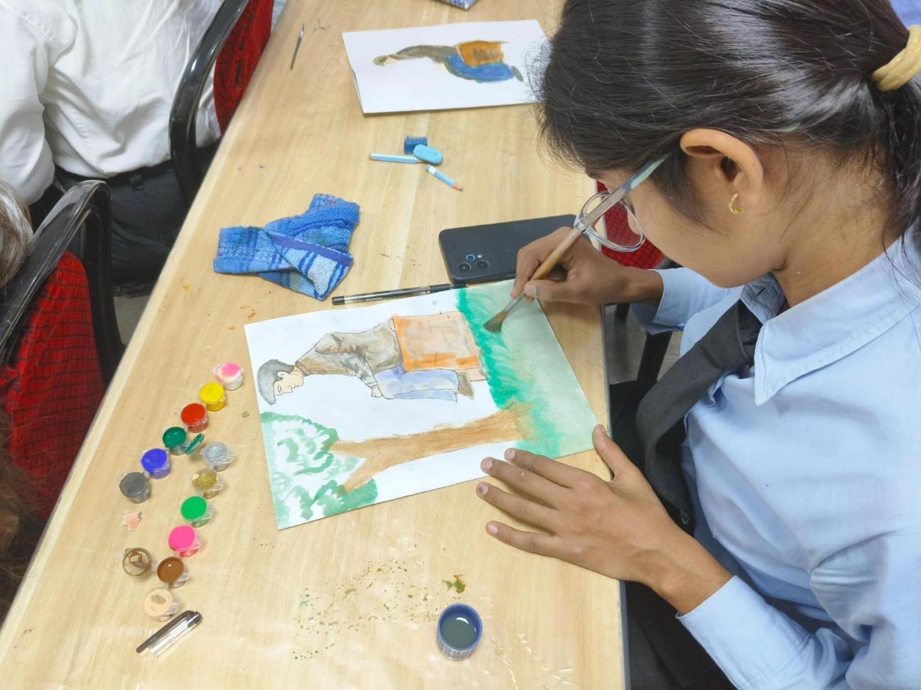 Rahul Soni Conducts “All Can Sketch” Workshop for PGDM, BBA, BCA & MAMC Students at IIBM and ZHI Patna